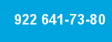922 641-73-80